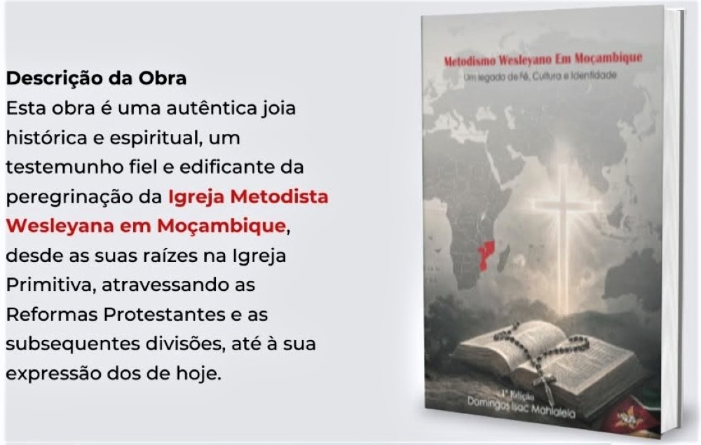História da Igreja Wesleyana retratada em livro – MozFlash24H